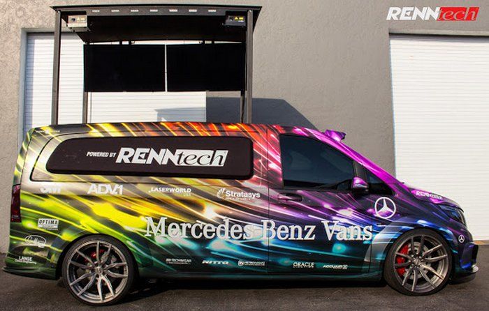 Тюнинг Mercedes V-Class RENNtech DJVan SEMA 2014